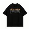 2025 Summer Thrasher Skateboard Magazine Letter Print T-Shirt Men Women Oversized Cotton Short Sleeve Casual Streetwear Tee Top
