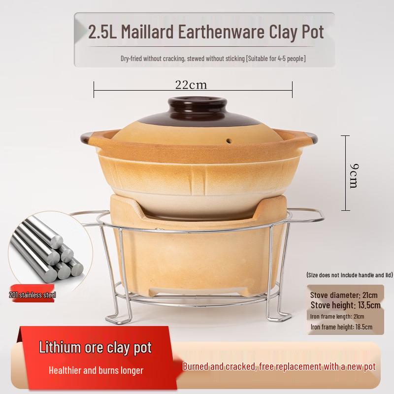 Traditional Clay Pot Rice Cooker Set