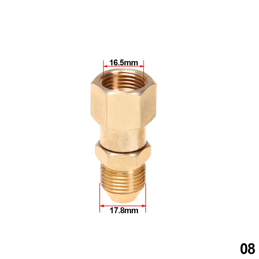 Anti Twist Wash Gun To Hose Connector M22 M14 G1/4 G3/8 Swivel Fitting Adapter Coupler