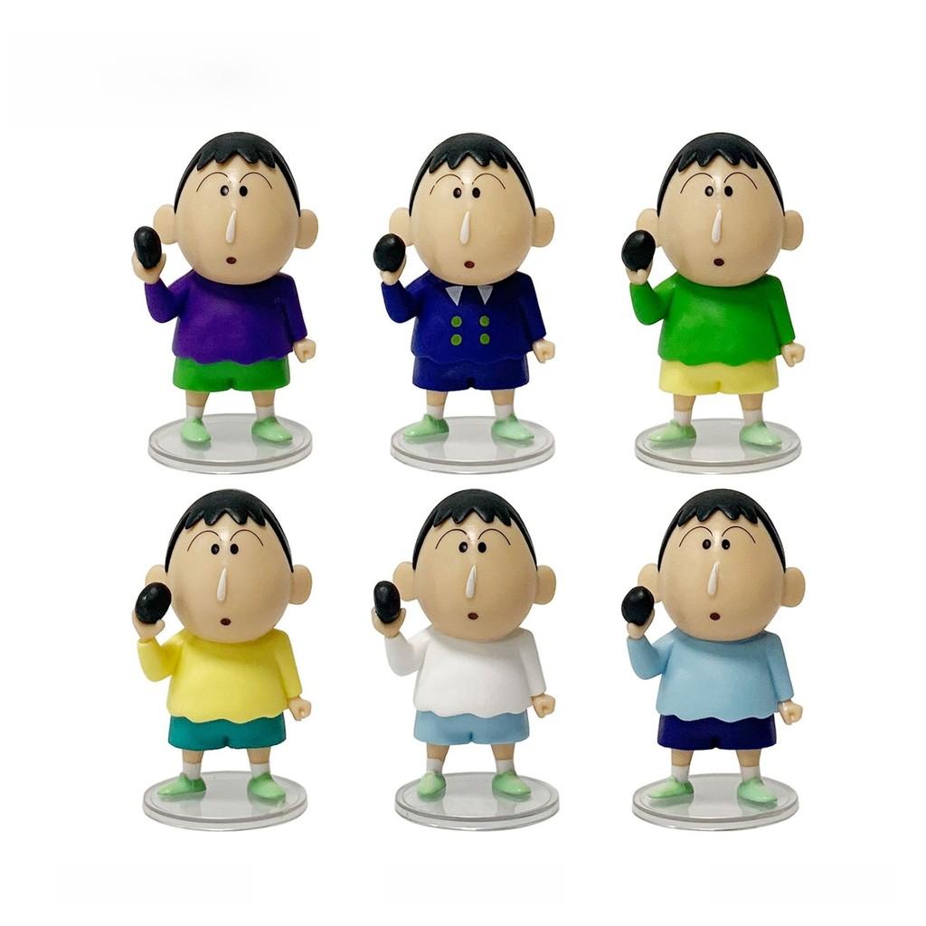 Crayon Shinchan Pvc Action Figure Set With Standing And Sleeping Poses For Collectors And Fans
