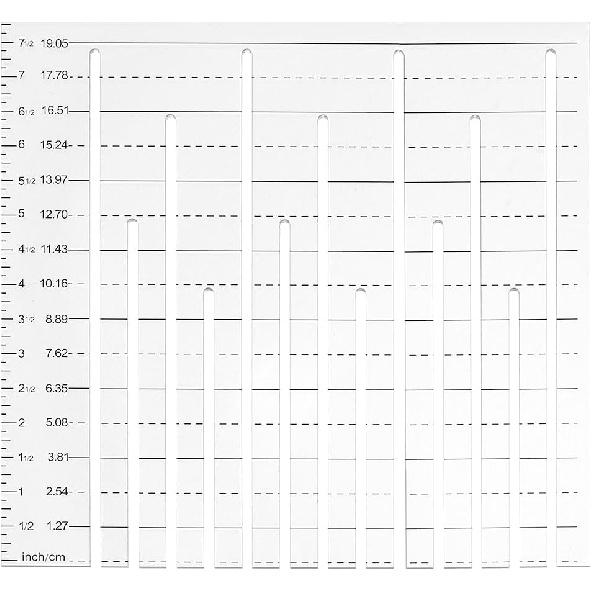 

AHANDMAKER 2 шт. Шаблон-линейка для вязания пледа, Квадратный акриловый шаблон-линейка для квилтинга, Акриловые линейки для квилтинга, Принадлежности для квилтинга для изготовления пледа, Резка