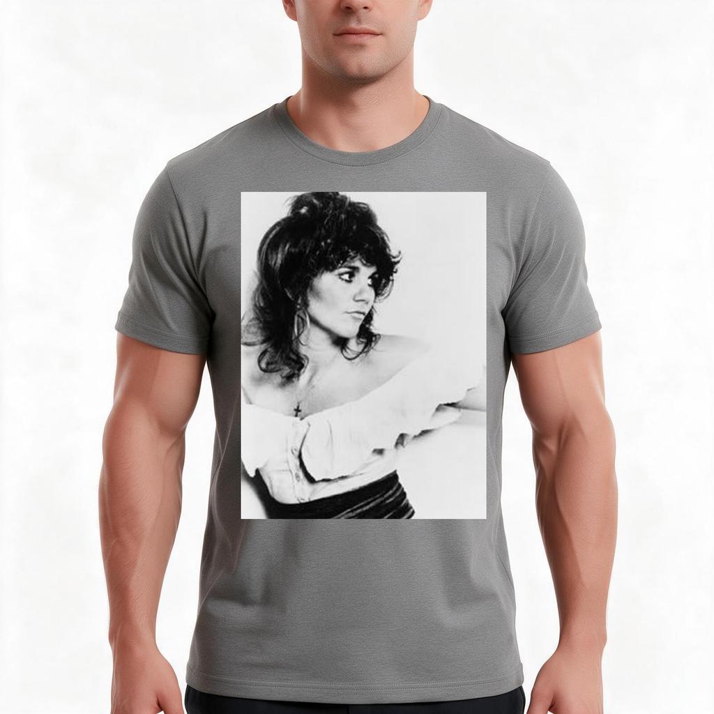 Linda Ronstadt Sexy Art Tshirt Summer Casual Cotton Tee Oversized Streetwear Tops Vintage Graphic Print Unisex Unisex Unisex