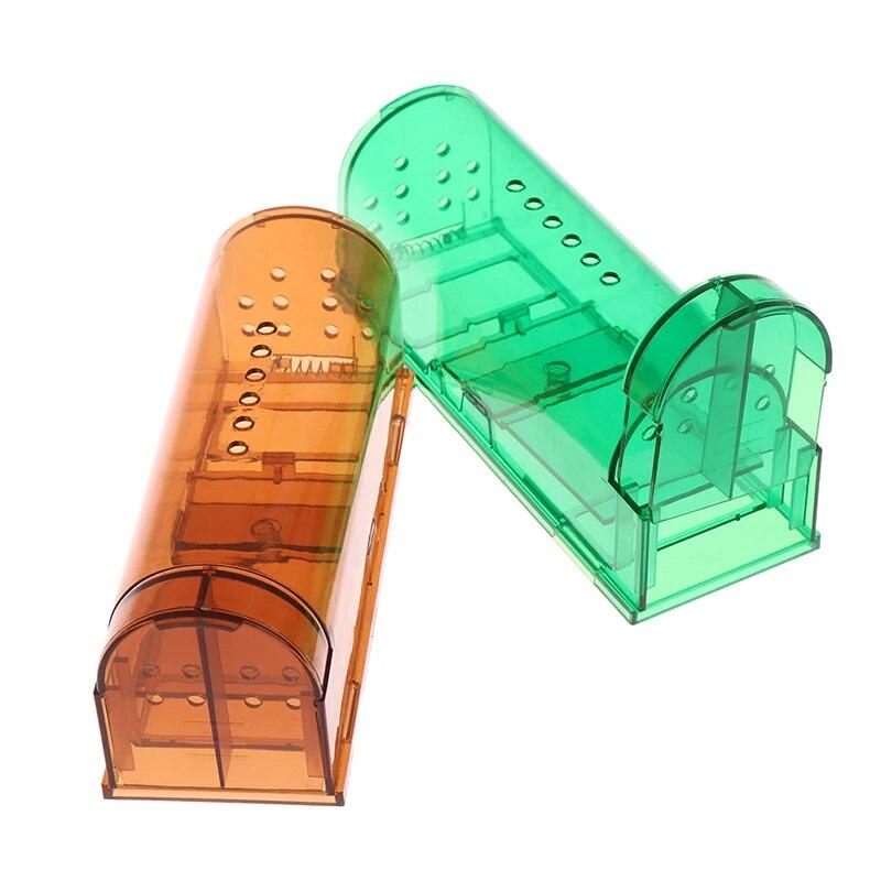 1Pc Mausefalle Käfig Keine Töten Tier Haustier Kontrolle Käfig Wiederverwendbare Mäuse Nagetier Catcher Ratte Falle