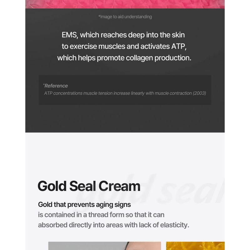 Meditherapy Shumage Gold Seal Lifting Cream & EMS Device Set