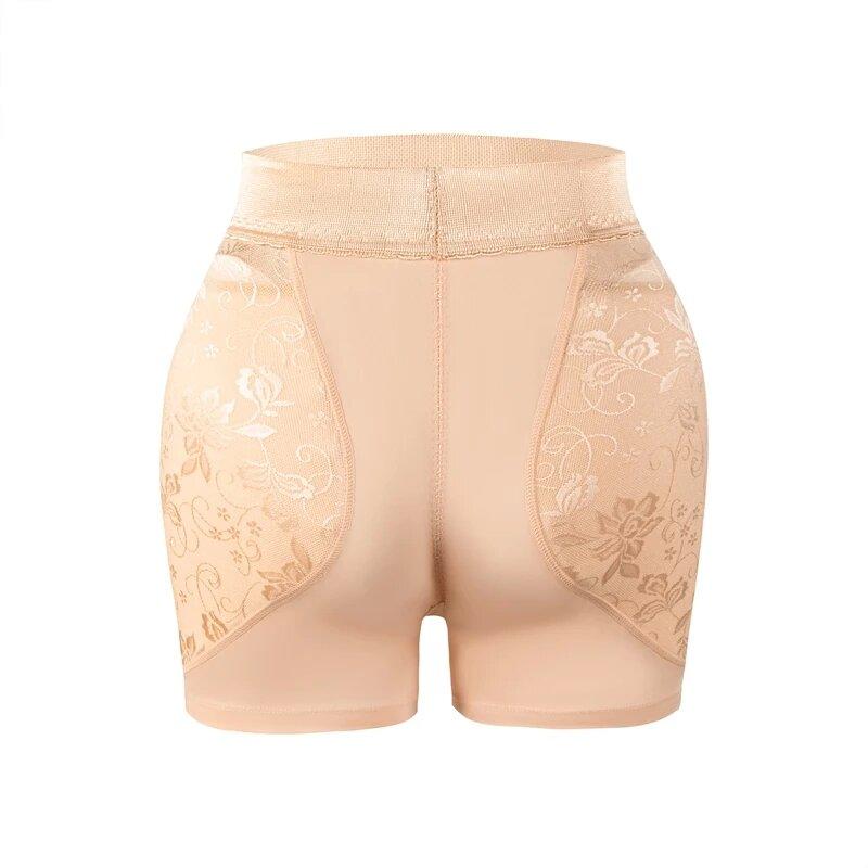 Shapewear Women High Waist Panty Control Panties Body Shaper Seamless Brief Lace Hip Lifte Padded Booty Shaper Hip Enhancer