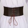 Women's Victorian Ruffle Bohemian Pirate Shirt with Belt