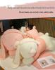 Large Cute Rabbit Hugging Plush Toy for Girl's Bed - Sleeping Pillow & Sweater Doll