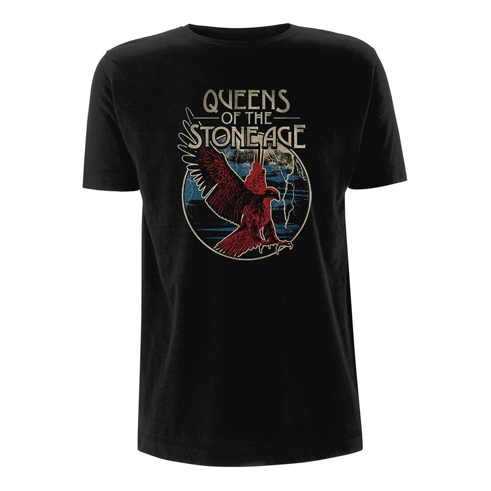Queens Of The Stone Age TShirt Eagle Official Black New S