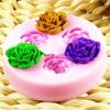 Creative Cake Baking Mold 3D Rose Silicone Mold Flower Shaped Soft Candy Chocolate Candy Craft Home Baking Decoration Tool