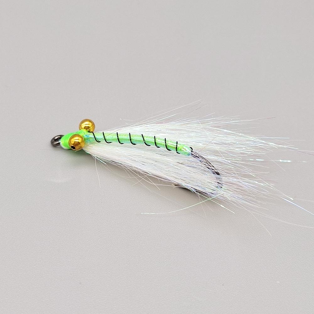 BLF Crazy Charlie Fliegenfischerköder: Barsch, Elritze, Tilapia & Mehr - Streamer Fliegenhaken.