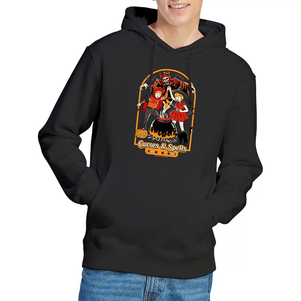 Steven Rhodes Unisex Adult Curses & Spells Hoodie