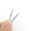 10 Stück/Box Dental Diamantbohrer FG Hochgeschwindigkeitsbohrer Konisch zulaufende Spitze zum Zähnebleichen Polieren 1,6 mm TC-21
