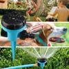 360° Rotatable Sprinklers Auto Lawn Garden Sprinkler Watering System Water Spray Grass Lawn Yard Agriculture Irrigation