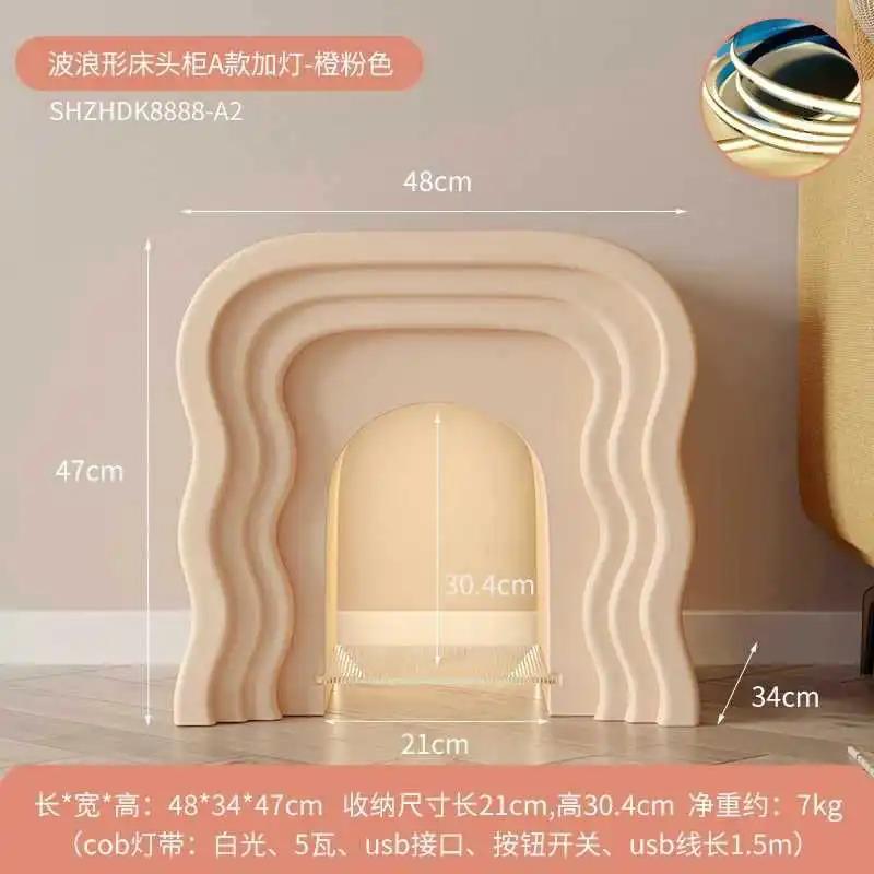 Beistelltisch Schlafzimmer Nachttische Modern Nordisch Kleiner Raum Design Nachttisch Mobil Ästhetisch Einfach Wohnmöbel