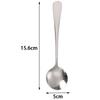Edelstahllöffel, Eislöffel, Kaffeelöffel mit langem Griff, Rührlöffel, Essgeschirr, Küchenutensilien