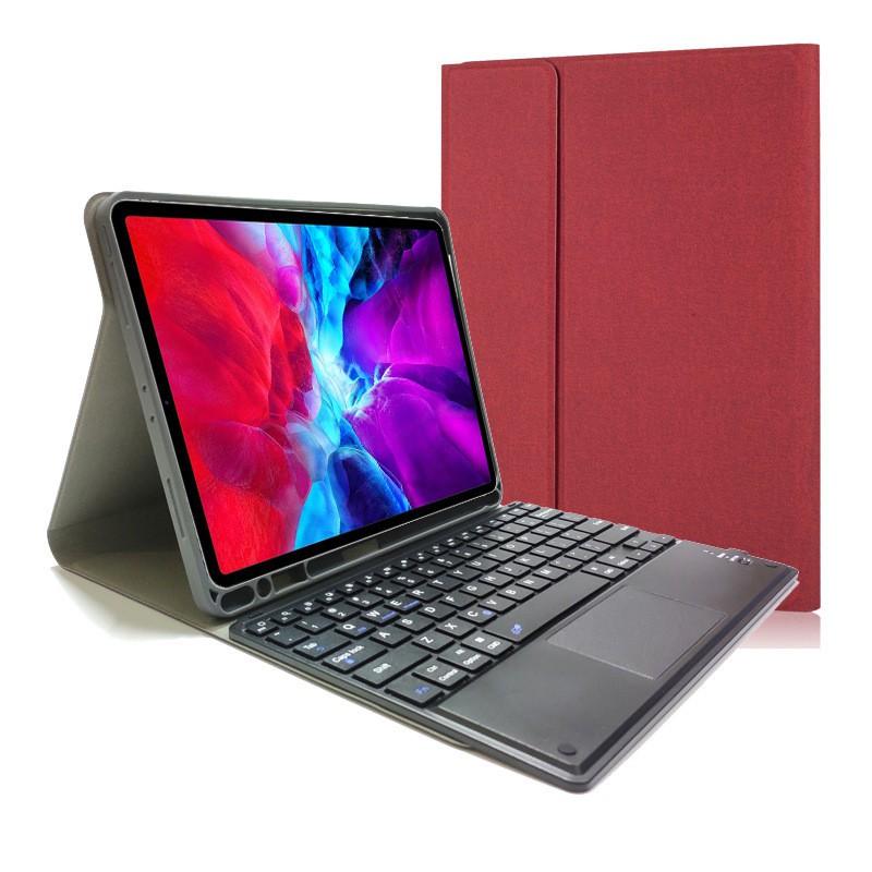 IPad 10.2 / Air 4 10.9 Pro 11 Keyboard Case With Touch Backlight Bluetooth Pen Slot Split Design