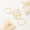 10 Stück 15mm 20mm 25mm 14K 18K Gold Große Ohrring-Drahtbügel Kreise Ohrschleifen Für DIY Schmuckherstellung Ohrring-Dekoration Zubehör