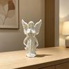 Praying Angel Figurine 3D Printed Angel Wings Statue