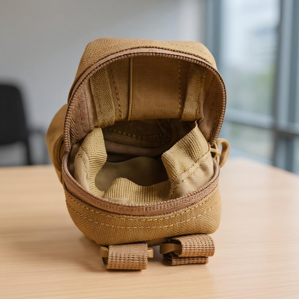 Sport Trainingshandschuhe Tasche Einweg-Handschuhbeutel Nylon Gürteltasche Handschuhbeutel Taktische Outdoor Jagdtasche Molle Zubehörtasche
