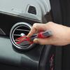Multiple Functional Auto Vent Brush Super Fine Fiber Bristles Ergonomic Grip For Interior Detailing Compact Storage Solution