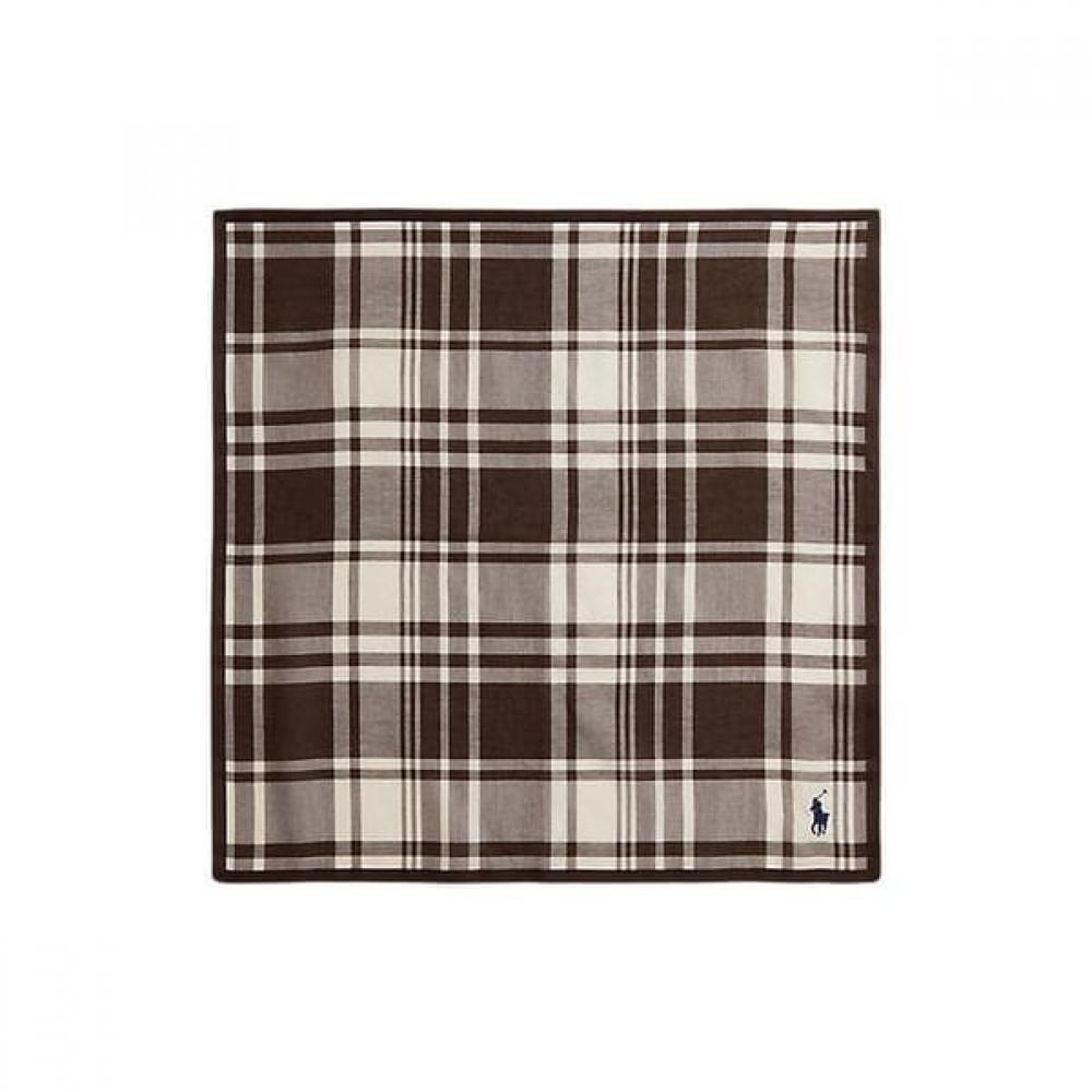 Polo Ralph Lauren Men S Plaid Cotton Handkerchief  Mapoptw09120279200 ONE