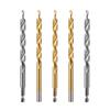 Hex/Round Shank Oblique Hole Locator Drill Bit for Precise Hole in Woodworking Constructed from High Speed Steel Build