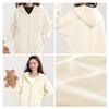 MJ STYLE Women's Hooded Cardigan Sweatshirt