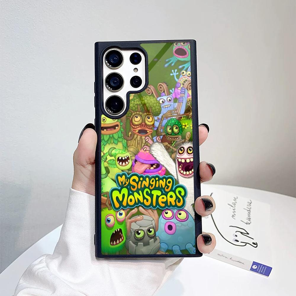 My Singing M-Monsters Phone Case For Samsung Galaxy S26 S25 S24 S23 S22 S21 S20 FE Edge Pro Plus Ultra PC+TPU Cover