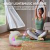 Cute Dolphin RGB Atmosphere Night Light with Bluetooth Speaker & 15W Wireless Phone Charging for Home Bedroom Beside Table Lamp