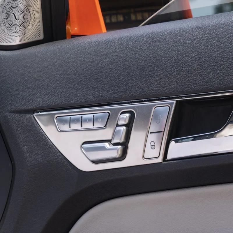 Kohlefaser Auto Innenraum Türgriff Panel Streifen Abdeckung Zierleiste für Mercedes Benz E-Klasse Coupe W207 C207 E200 e260 E350 Zubehör