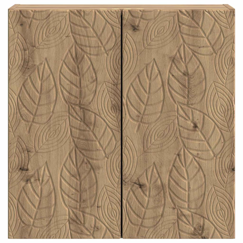 Wall Mounted Cabinet Artisan Oak 59 x 31 x 60 cm Particleboard