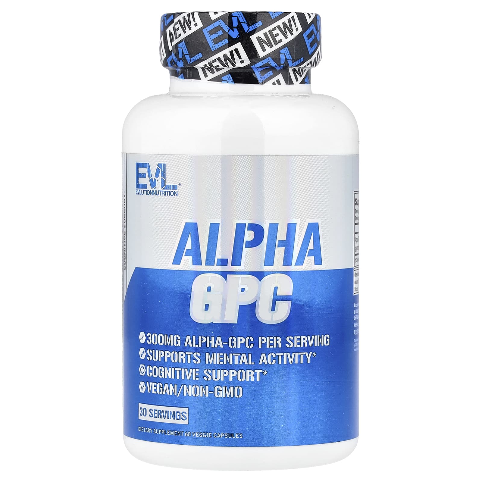 

Alpha-Gpc, 60 Veggie Capsules (300Mg per Capsule)