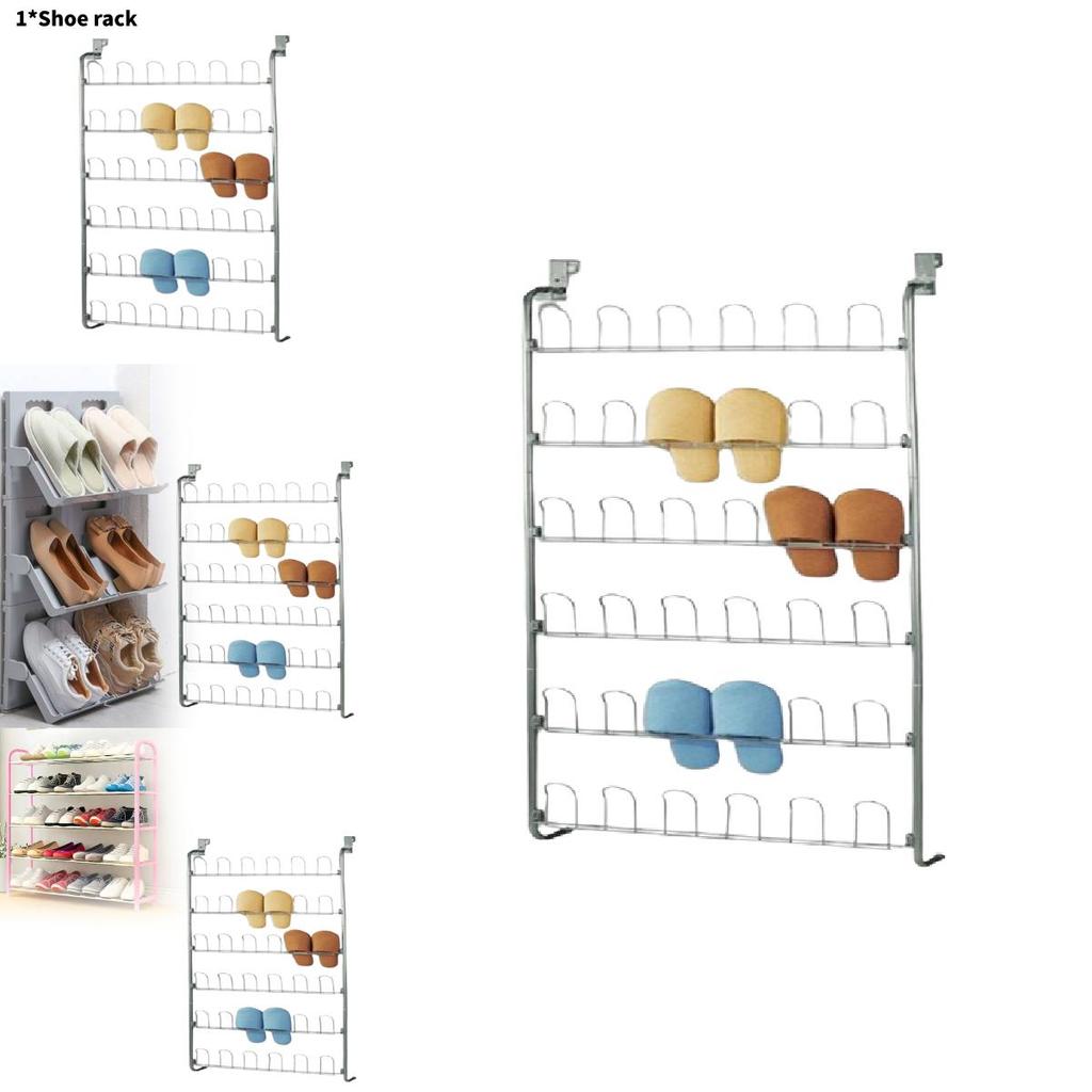 Multilayer Metal Shoe Cabinet For Indoor Storage And Space Optimization In Living Spaces