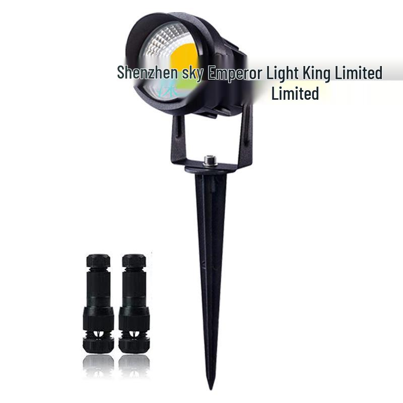 9W Low-Voltage 12V Outdoor COB Garden Pathway Light