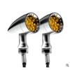 Moto Accessories Universal 12V Motorcycle Turn Signal Lights LED Brake Lamps Taillights Indicator DRL Lens
