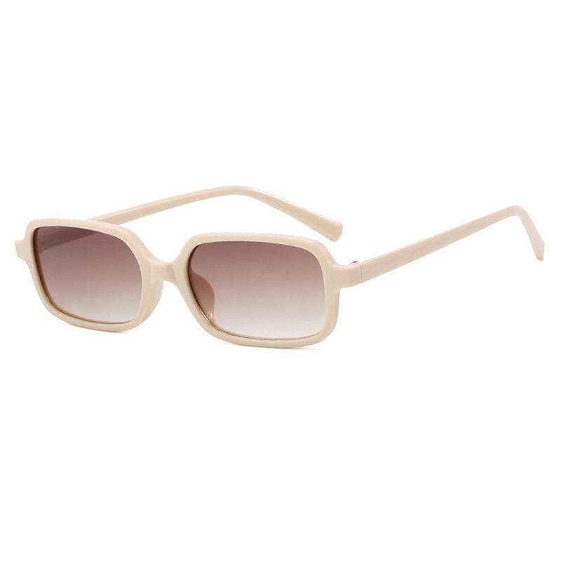 Latest Retro Rectangle Sunglasses for Women Brand Designer Style Classic Vintage Small Frame Sun Eyeglasses Ladies Classic Black Square Oculos De Sol