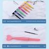 12Pcs Valentine'S Day Heart Shape Pens Black Gel Ink Rollerball Pens For Office School Supplies Gift Kids Ballpoint Pens