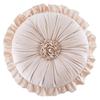Seat Pillow Ruffle Super Soft Comfortable Touch Full Filling Elastic Decorative Round