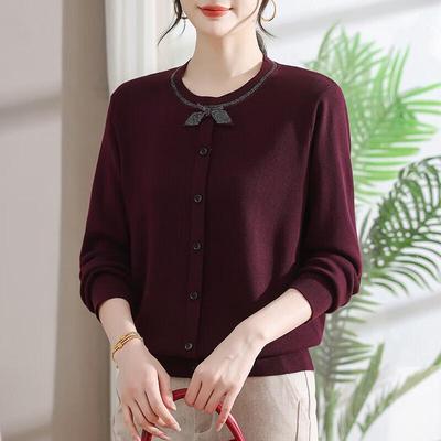 Xuexi Damen Eleganter Strickpullover (Herbst 2025 Kollektion)