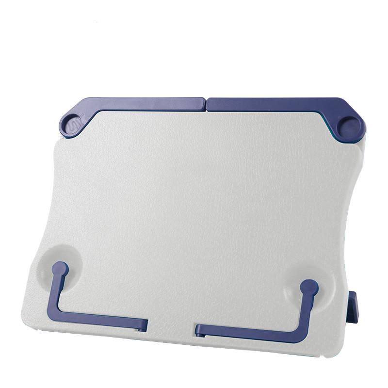 

Портативная складная подставка для книг, подставка для чтения рецептов, книги, держатель для планшета, органайзер белый