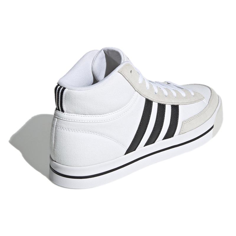 Adidas Neo Retrovulc Mid 'White Gray Black' Sneakers H02211