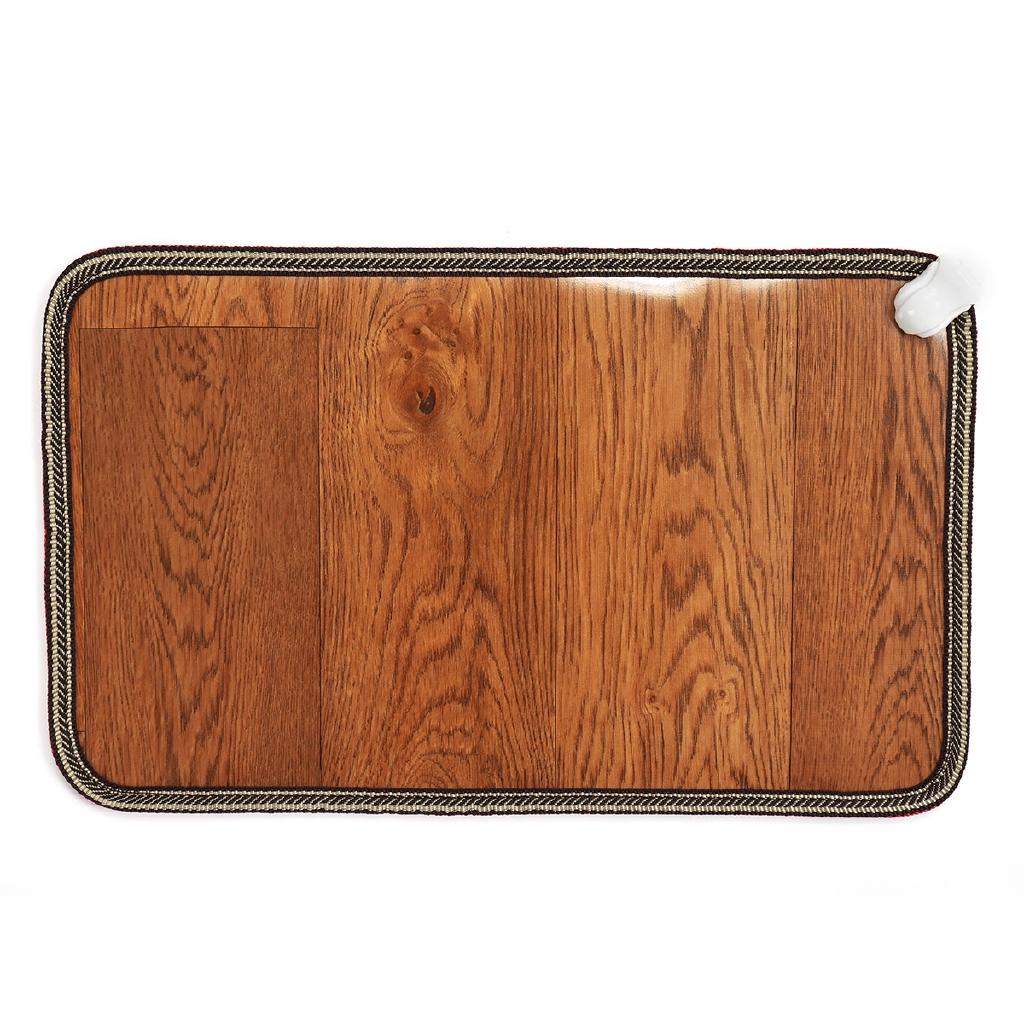 50W Electric Warmer Mat Thermal Foot Feet Heater Heated Heating Pad Winter Floor Carpet Mat Pad Home Office Warm Feet