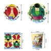 Anime One Piece Disposable Tableware Birthday Party Decoration, Cartoon Luffy Zoro Tableware Tablecloth Balloon Party Supplies