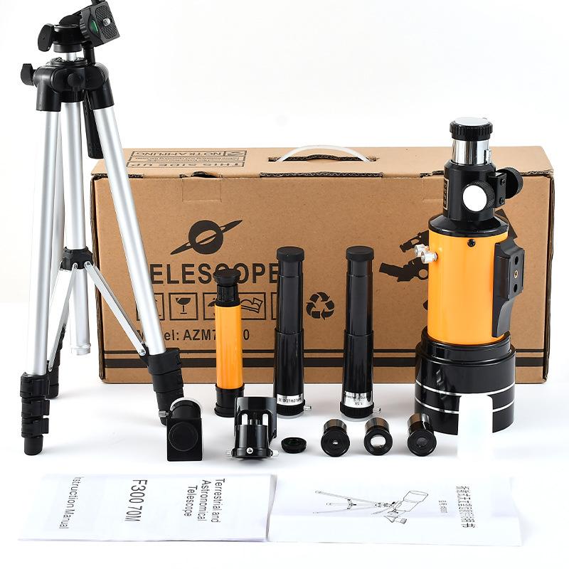 Global Eagle F30070 Dual-use Astronomical Telescope for Photography and Star Finding