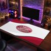Tappetino per Mouse con Motivo a Tema Bayern Monaco, Design con Logo Calcio Tappetino da Scrivania XXL per Gaming Mouse Pad Antiscivolo per Computer