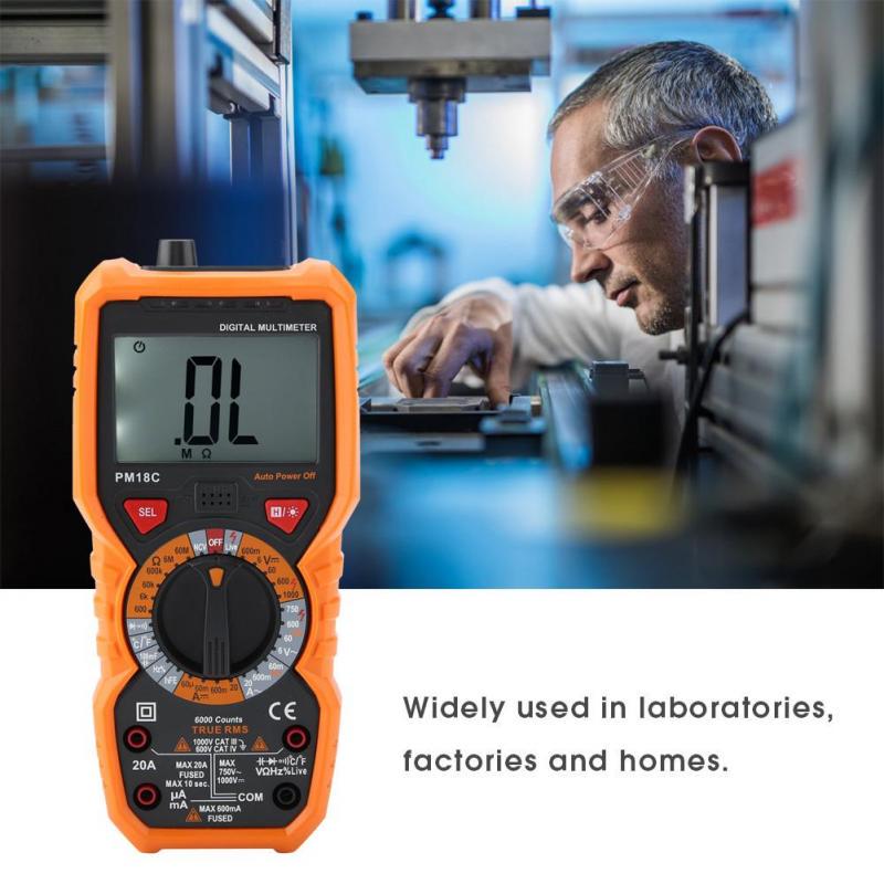 Buy PM18C Intelligent Digital Multimeter Voltage Resistance NCV Tester
