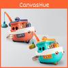 Multifunctional Fishing Boat Toy With Led Lights And Sound Effects For Kids Playtime