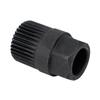 Car Generator Pulley Alternator Clutch Free Wheel Pulley Removal Tool With 33 Tooth V Belt Pulley Remover Black Car Accessories