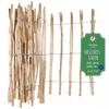 Clôture De Jardin - CREATIVE HOME - Bois De Noisetier - Hauteur 100 Cm - Longueur 5 M - Espacement 3-5 Cm