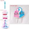 Vibrant Baby Gender Reveal Party Decoration Boy Or Girl Disposable Tableware Collection